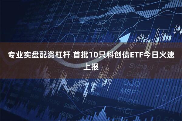 专业实盘配资杠杆 首批10只科创债ETF今日火速上报